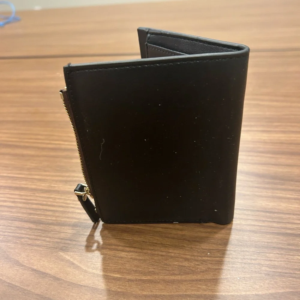 Wallet Black Leather Key & Card Holder/Wallet no flaws Bogesi